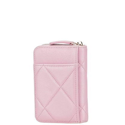 Chanel CHANEL19 Lambskin Coin Case