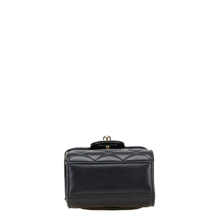 Chanel Coco Mark Matelasse Lambskin Shoulder Bag