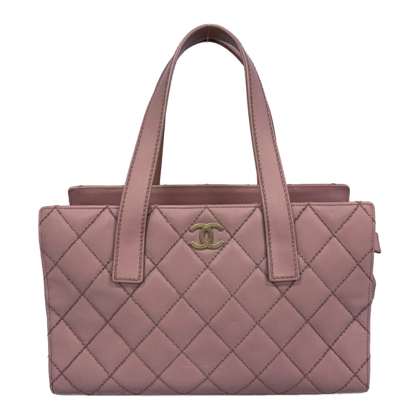 Chanel Hand Bag PNK Leather