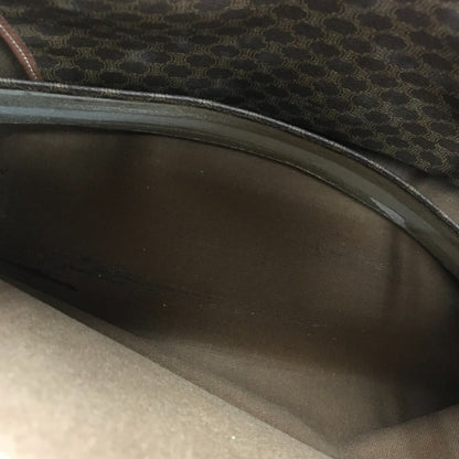 CELINE Tote Bag PVC / Leather Brown Macadam Women Used