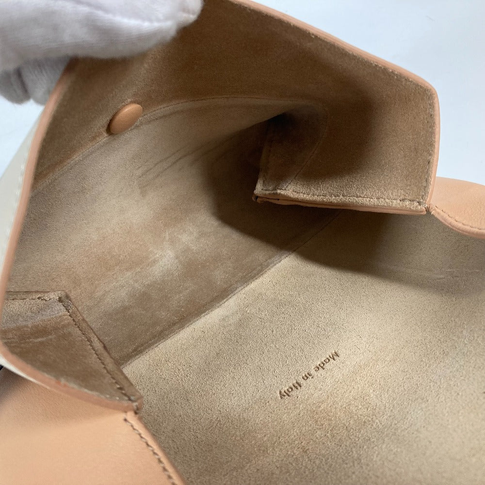 CELINE Pouch leather beige clutch bag bag Phoebe Philo Pouch Women Used