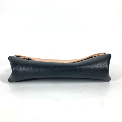 CELINE Pouch leather beige clutch bag bag Phoebe Philo Pouch Women Used