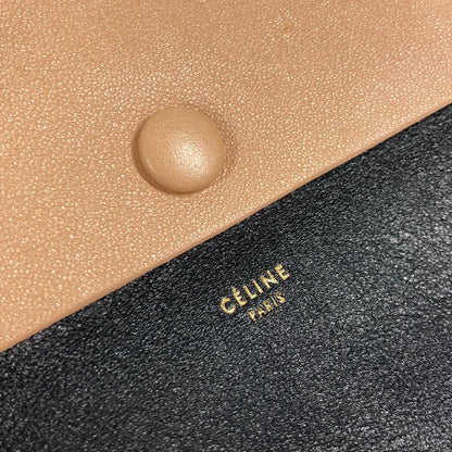 CELINE Pouch leather beige clutch bag bag Phoebe Philo Pouch Women Used