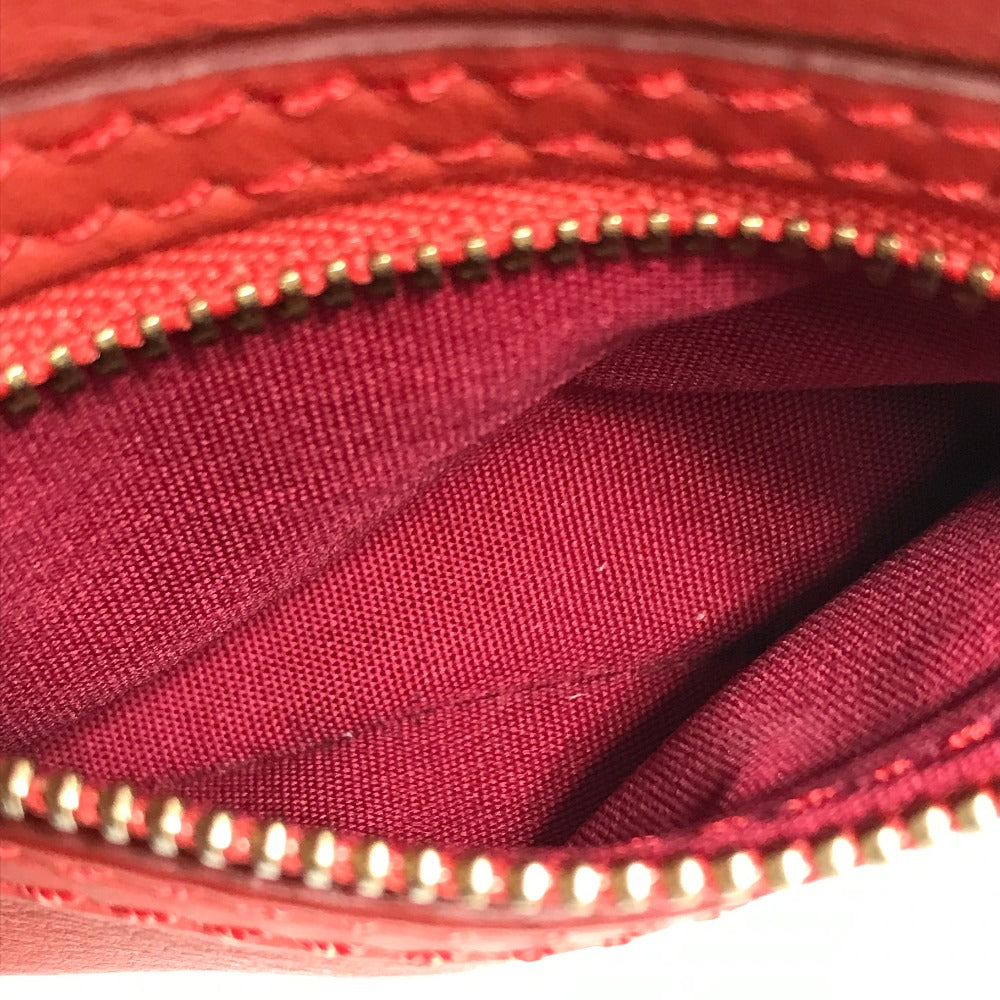 CELINE Handbag 168243 leather Red Nano Shopper Luggage Women Secondhand