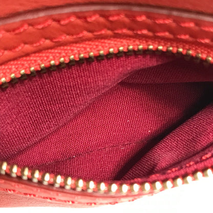 CELINE Handbag 168243 leather Red Nano Shopper Luggage Women Secondhand