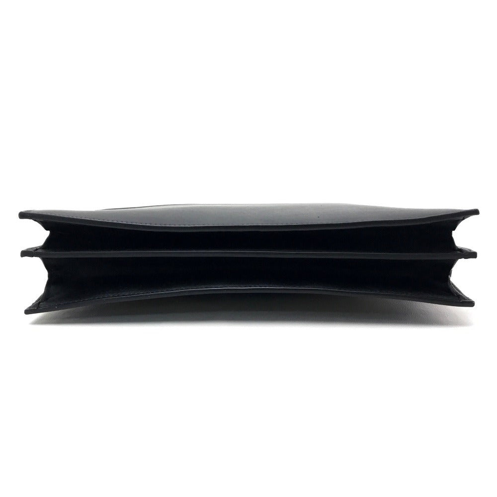 CELINE Clutch bag leather black Spring / Summer 2015 Tricolor Pocket Medium Clutch Women Used