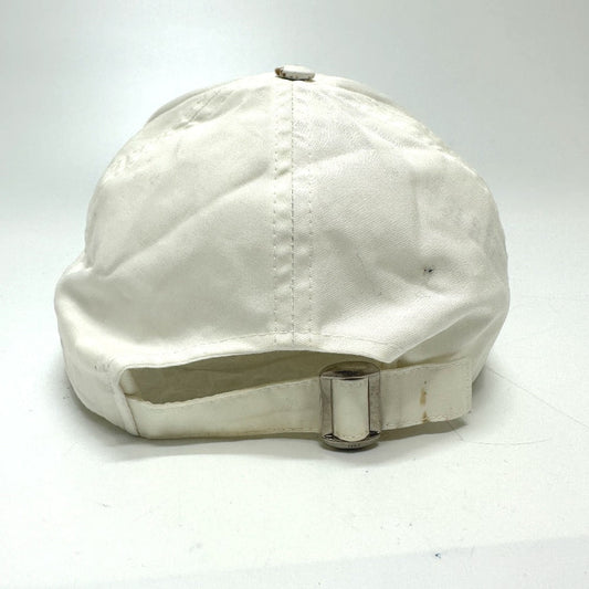 CELINE cap 2AUS9969P cotton white Embroidery baseball cap Women M Used