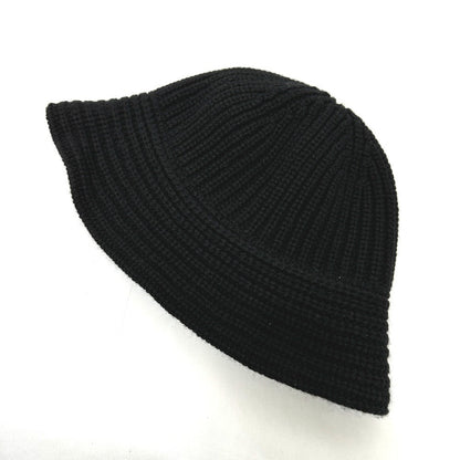 CELINE Knit hat 2A80T384D knit black Triomphe Women(Unisex) TU Used