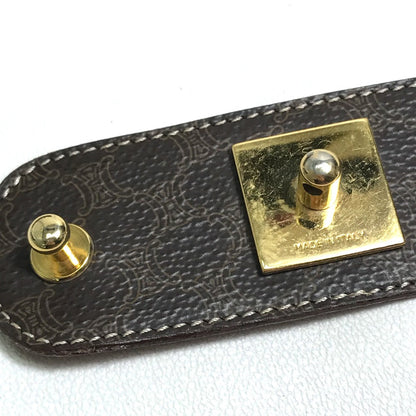 CELINE Waist bag PVC / Leather Brown Macadam Women 65 Secondhand