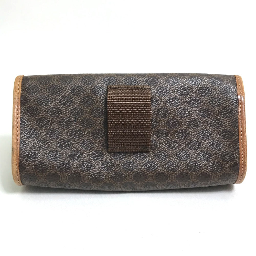 CELINE Waist bag PVC / Leather Brown Macadam Women 65 Secondhand
