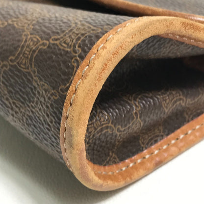 CELINE Waist bag PVC / Leather Brown Macadam Women 65 Secondhand