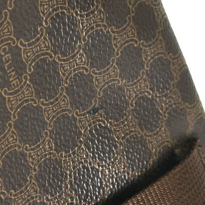 CELINE Waist bag PVC / Leather Brown Macadam Women 65 Secondhand