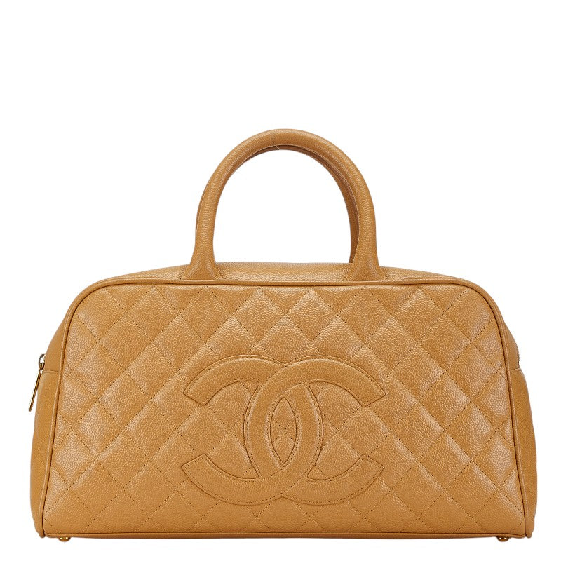 Chanel Coco Mark Matelasse Caviar Skin Handbag