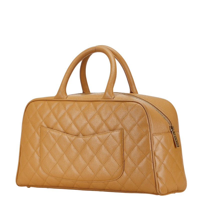 Chanel Coco Mark Matelasse Caviar Skin Handbag