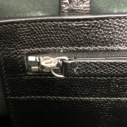 CELINE Tote Bag leather black Hippo Small Women Used