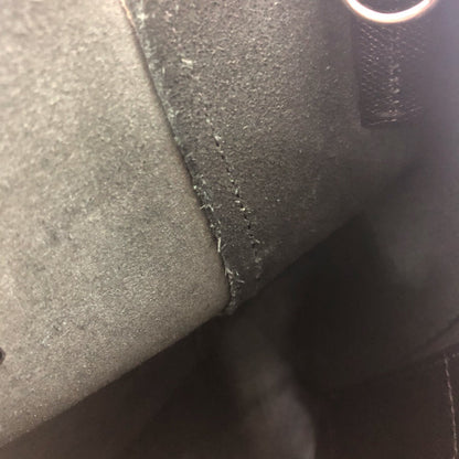 CELINE Tote Bag leather black Hippo Small Women Used
