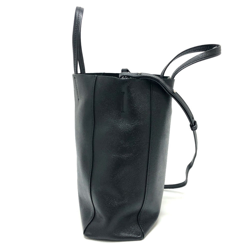 CELINE Tote Bag leather black Hippo Small Women Used
