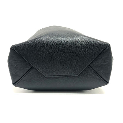 CELINE Tote Bag leather black Hippo Small Women Used