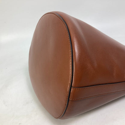 CELINE Shoulder Bag 193043CKA leather Brown BUCKET MAILLON TRIOMPHE Maillon Triomphe Bucket Bag Women Used