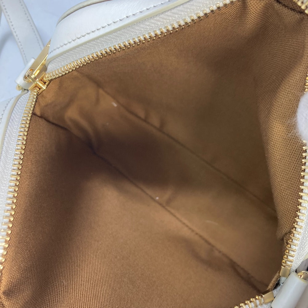 CELINE Shoulder Bag Canvas / leather Brown triomphe logo Women Secondhand