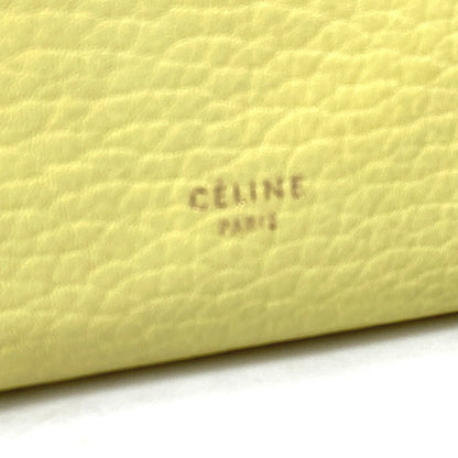 CELINE Handbag 175883 leather yellow Tote Bag belt bag Thai Mini Thai Bag Women Secondhand