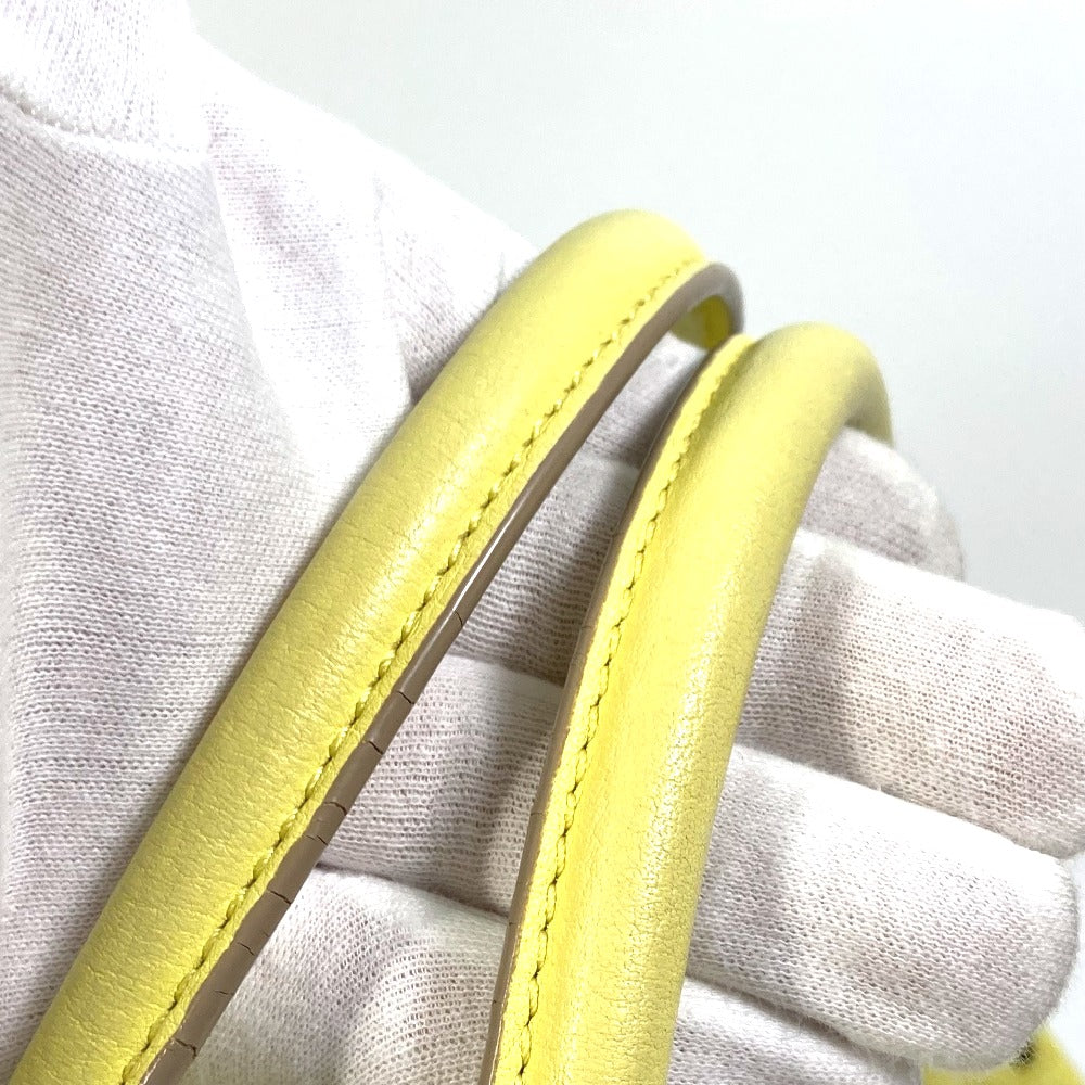 CELINE Handbag 175883 leather yellow Tote Bag belt bag Thai Mini Thai Bag Women Secondhand