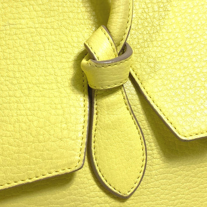CELINE Handbag 175883 leather yellow Tote Bag belt bag Thai Mini Thai Bag Women Secondhand