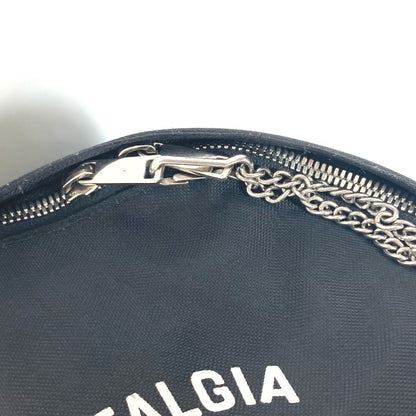 CELINE Backpack Nylon, Leather black logo mens Used