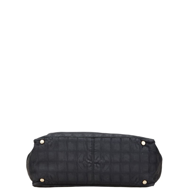 Chanel New Travel Line Nylon Leather Tote Bag