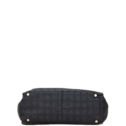 Chanel New Travel Line Nylon Leather Tote Bag
