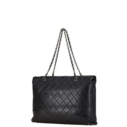 Chanel Coco Mark Caviar Skin Chain Tote Bag