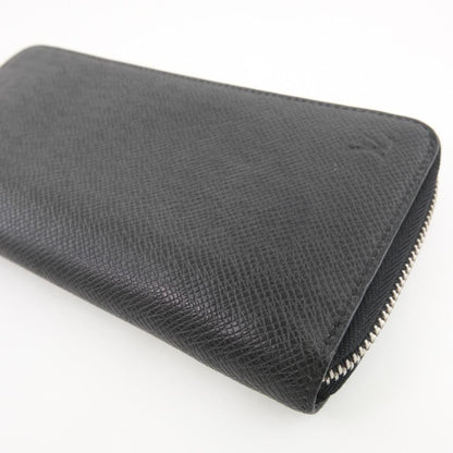 Louis Vuitton Black Leather Zippy Wallet Vertical wallet accessories