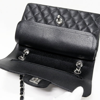 Chanel Grained Calfskin Classic Small 2way Bag A01113
