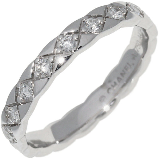 Chanel 18K White Gold Coco Crush Ring J11871
