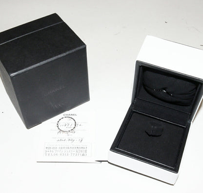 Chanel 18K White Gold Coco Crush Ring J11871