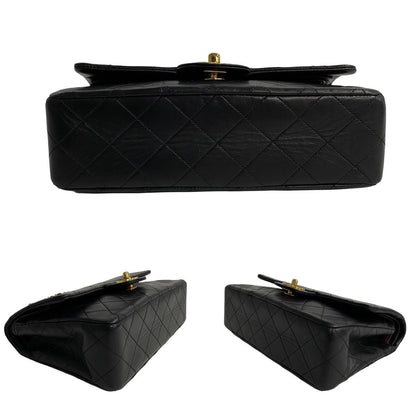 Chanel Small Classic Double Flap Bag  Leather Handbag in Good condition