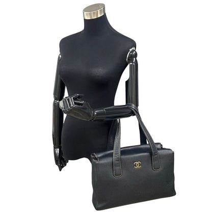Chanel CC Caviar Tote Bag  Leather Tote Bag in Good condition