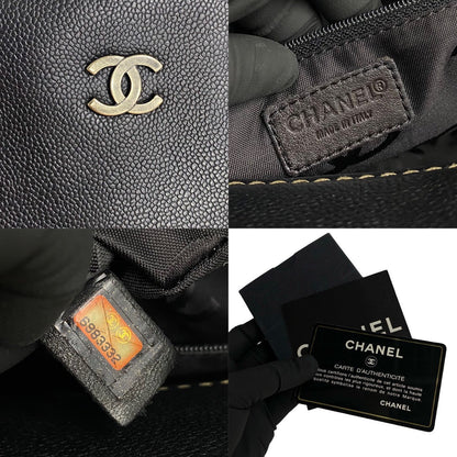 Chanel CC Caviar Tote Bag  Leather Tote Bag in Good condition