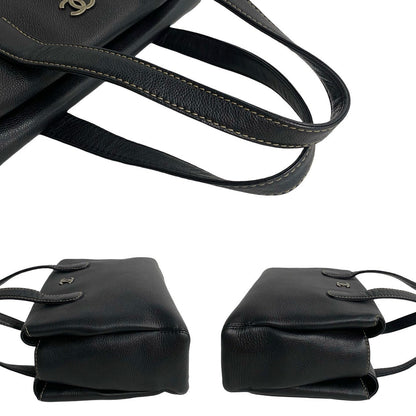 Chanel CC Caviar Tote Bag  Leather Tote Bag in Good condition