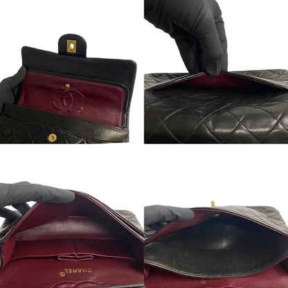 Chanel Classic Small Double Flap Bag  Leather Crossbody Bag in Good condition