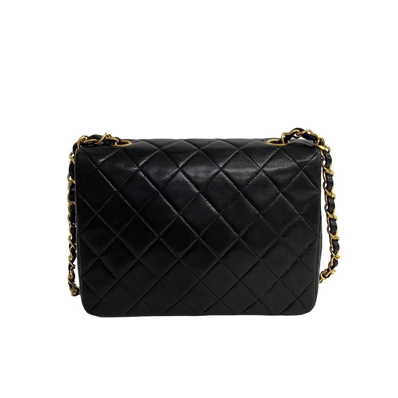 Chanel Classic Mini Single Flap Bag Leather Crossbody Bag in Good condition