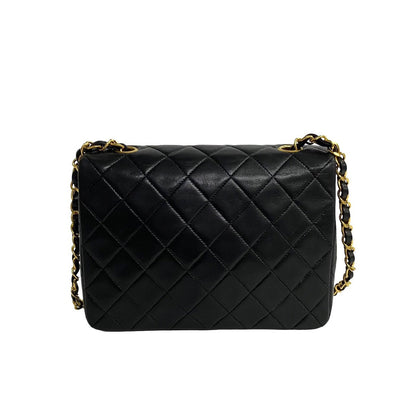Chanel Classic Mini Single Flap Bag Leather Crossbody Bag in Good condition