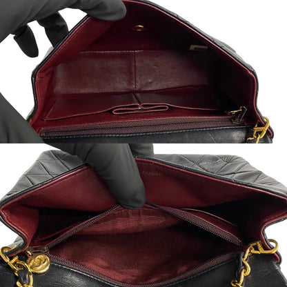 Chanel Classic Mini Single Flap Bag Leather Crossbody Bag in Good condition