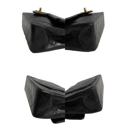 Chanel Matelasse Double Flap Leather Shoulder Bag 无法识别 in Good condition