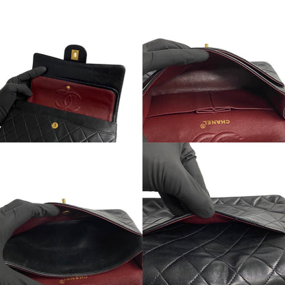 Chanel Matelasse Double Flap Leather Shoulder Bag 无法识别 in Good condition