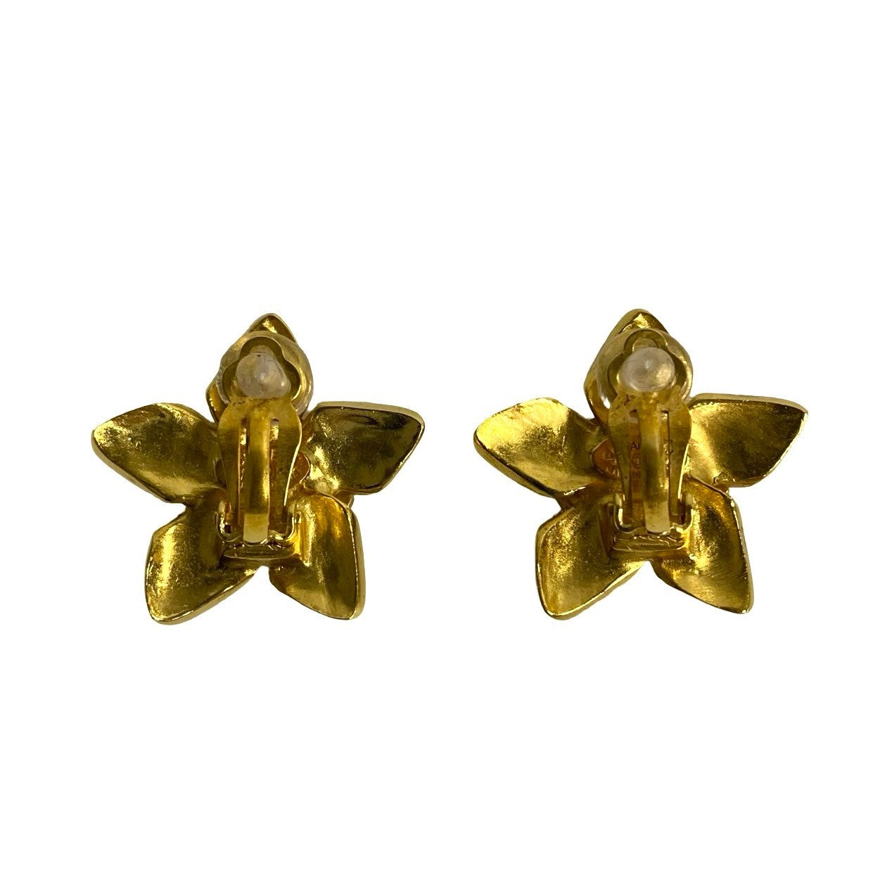 CHANEL Earring Gold Plated gold