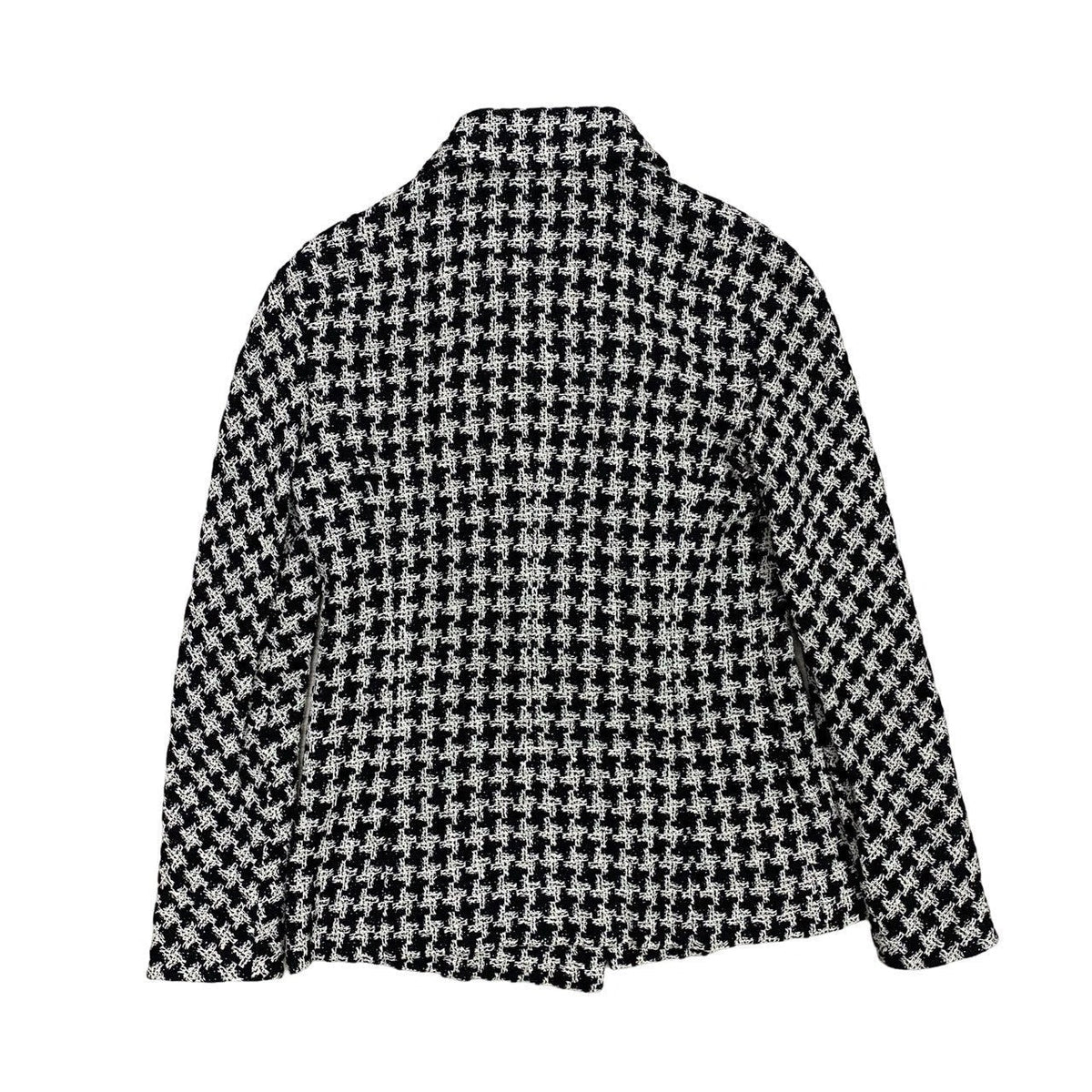 CHANEL tailored jacket silk white 36