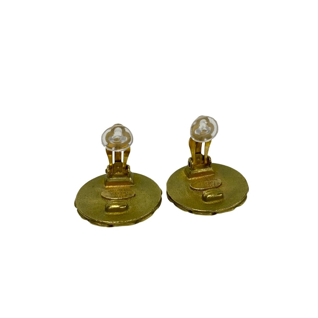 CHANEL Earring Gold Plated gold