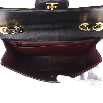 CHANEL Around 2000 Made Classic Flap Chain Bag Jumbo Black