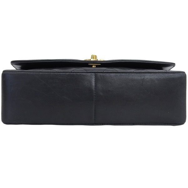 CHANEL Around 1997 Made Diana Flap Chain Bag 25Cm Black